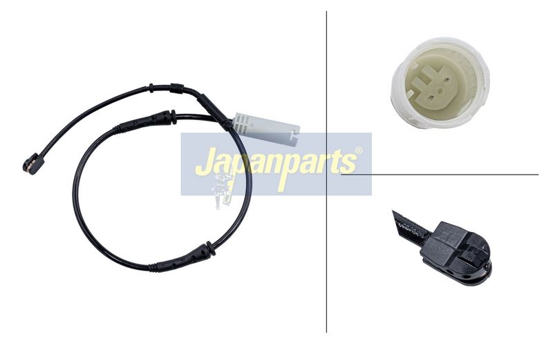 JAPANPARTS Įspėjimo kontaktas, stabdžių trinkelių susidėvėjimas