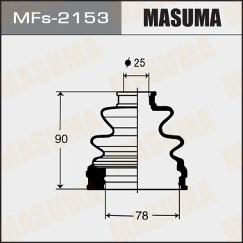 Комплект пилозахисний, приводний вал, Masuma MFS-2153