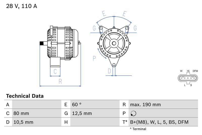 BOSCH, Generator