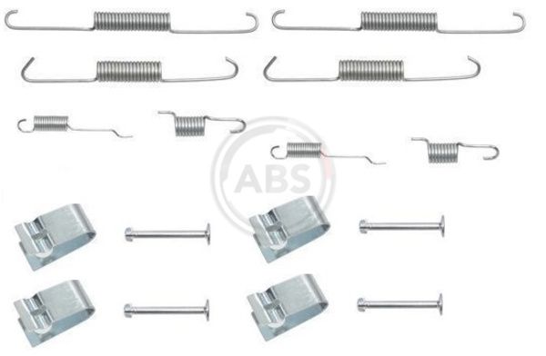 Комплект приладдя, гальмівна колодка, A.B.S. 0811Q
