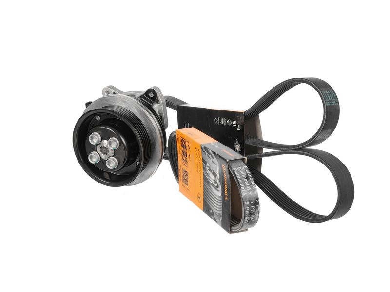 Product Image - Waterpomp + multi v-riemset - PW0010 - ET ENGINETEAM