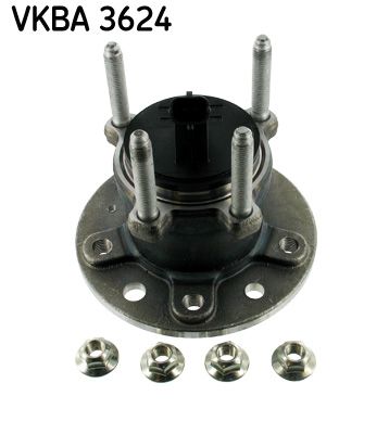 SKF VKBA 3624 Підшипник маточини (задньої) Opel Vectra/Fiat Croma 02-