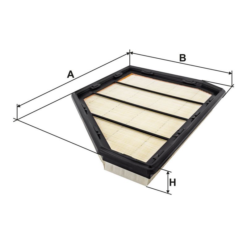 Luchtfilter (Patroon) past: BMW X5 (G05, F95), X6 (G06, F96), X7 (G07) 4.4 08.18-