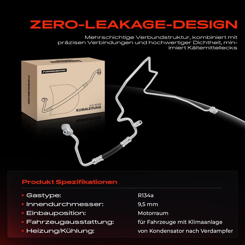Frankberg 5481FB0025298 High/Low-pressure Line, air conditioning