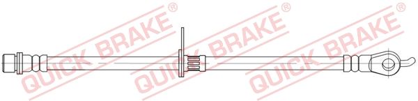 QUICK BRAKE fékcső 58.894