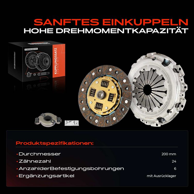 Frankberg 5481FB0037589 Clutch Kit