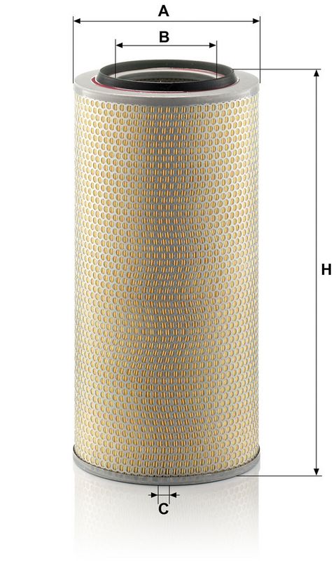 Õhufilter, MANN-FILTER C 24 650, 6