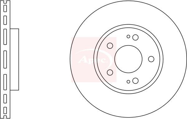 APEC Brake Disc DSK2856