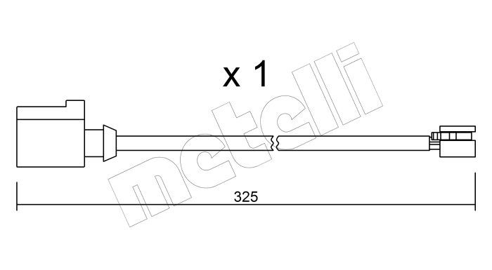 mini Contact+d'avertissement+usure+plaquettes