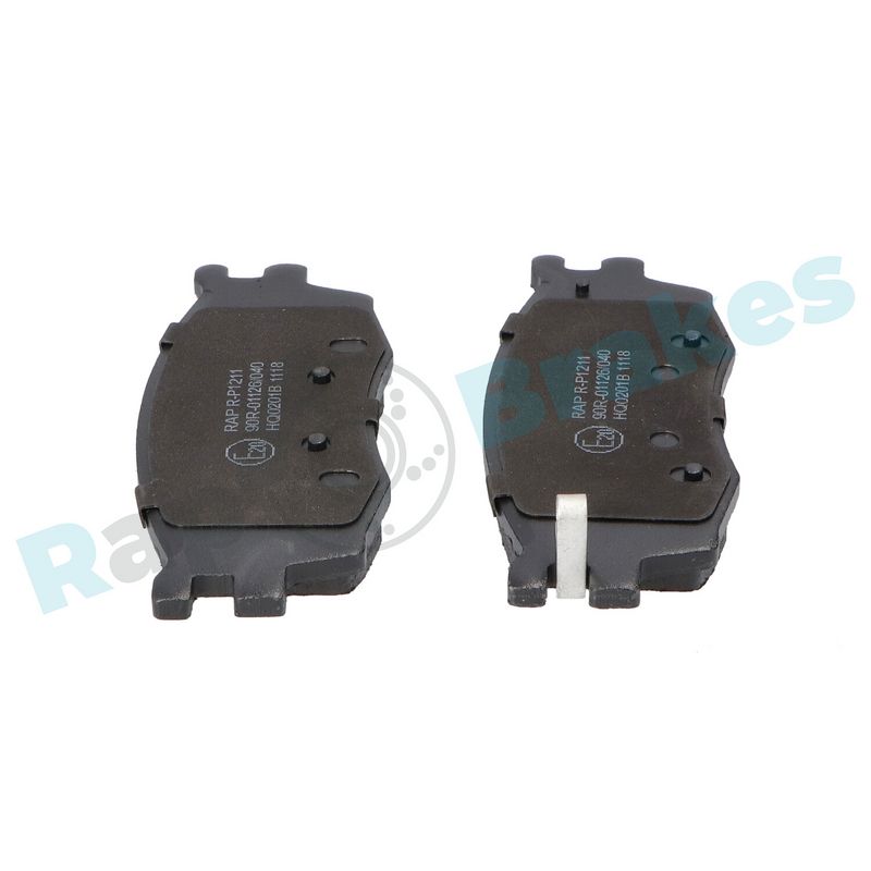 RAP BRAKES R-P1211 Brake Pad Set, disc brake