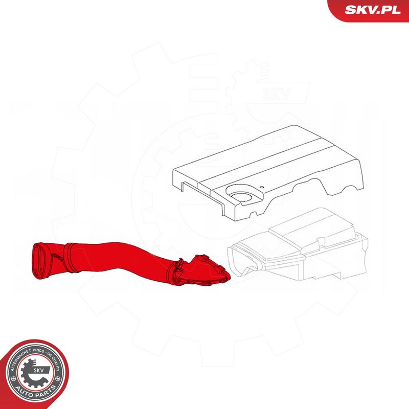 Õhutoru, õhufilter, ESEN SKV 43SKV902