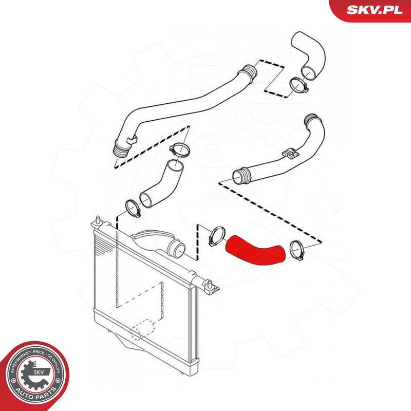 Laadimisõhu voolik, ESEN SKV 54SKV056