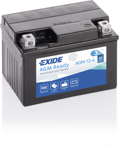 EXIDE AGM12-4 Starter Battery