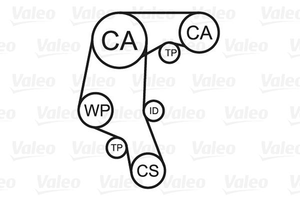 VALEO 614571 Water Pump & Timing Belt Kit