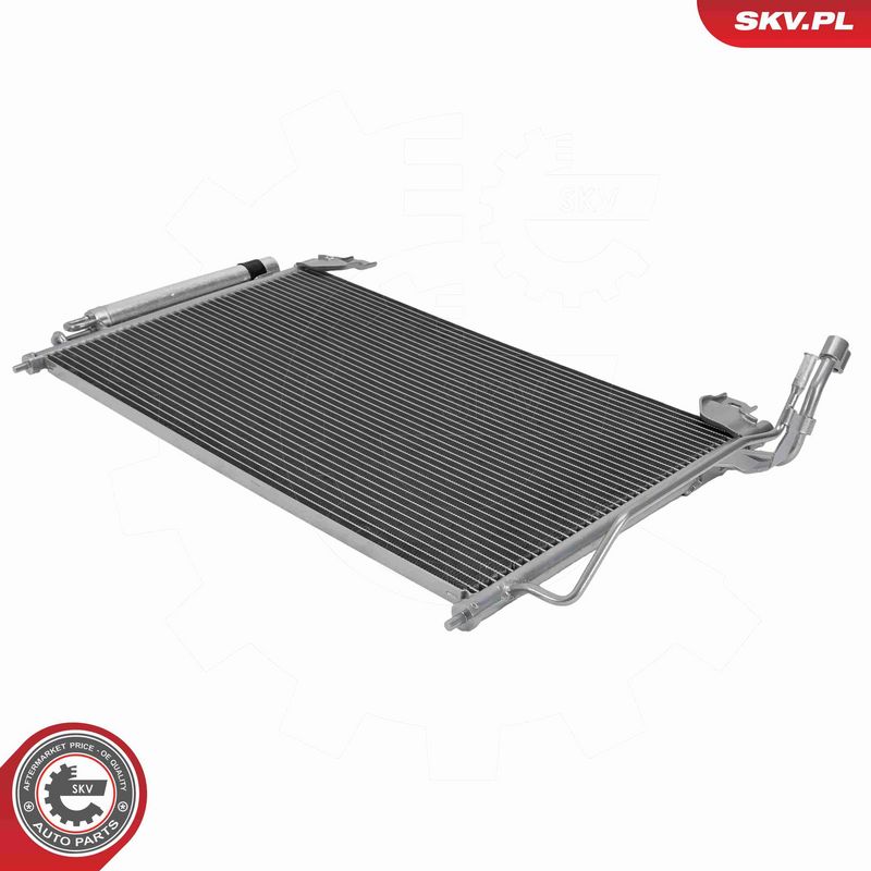 ESEN SKV 86SKV357 - Condenser, air conditioning