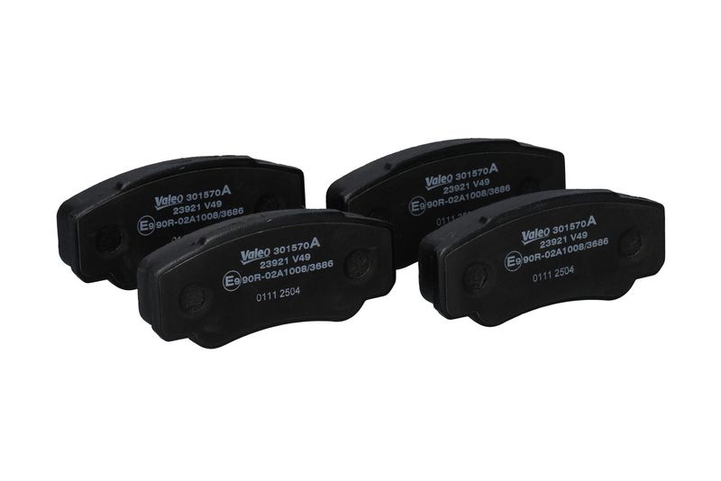 Piduriklotsi komplekt, ketaspidur, VALEO 301570A