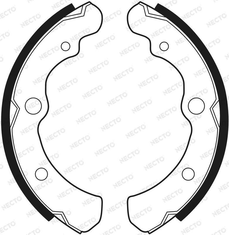 Juego de zapatas de frenos