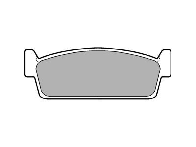 DELPHI LP646 Brake Pad Set, disc brake