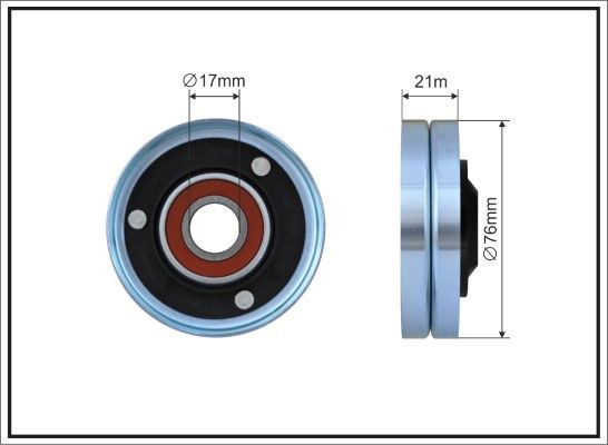 Натяжний ролик, поліклиновий ремінь, Caffaro 500654