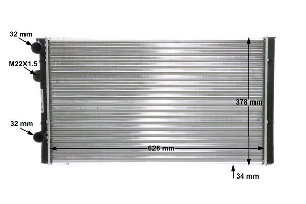 MAHLE CR 401 000S Radiator, engine cooling