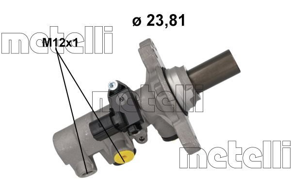 METELLI főfékhenger 05-1216