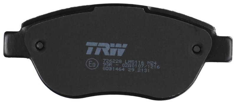 TRW GDB1464 Комплект гальмівних накладок, дискове гальмо