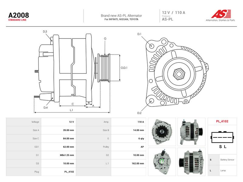 Prekė atitinka OEM kodą: LR1110-710B