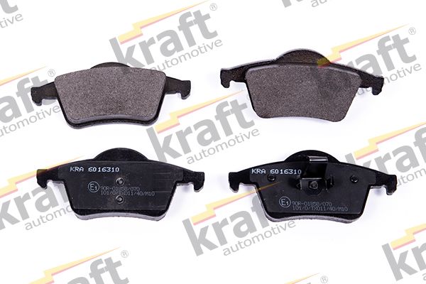 KRAFT Automotive 6016310 Комплект гальмівних накладок, дискове гальмо