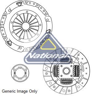 Комплект зчеплення, National CK10035