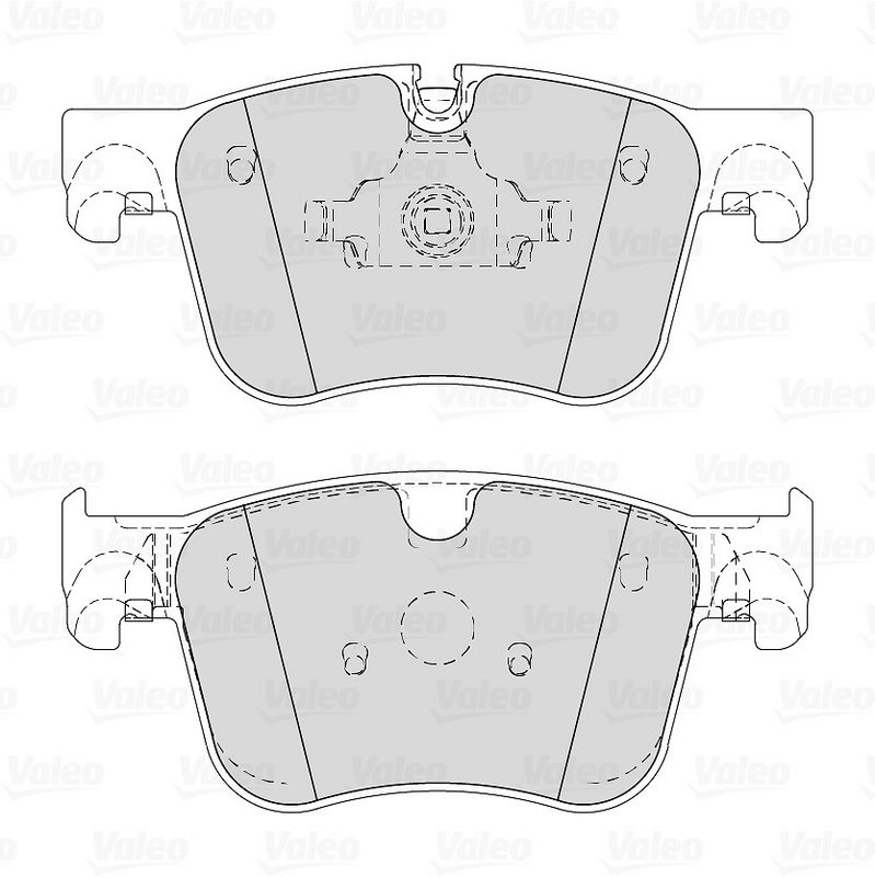 VALEO Plaquettes de frein à disque 671599