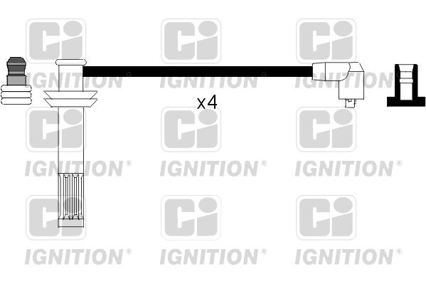 QUINTON HAZELL gyújtókábelkészlet XC544