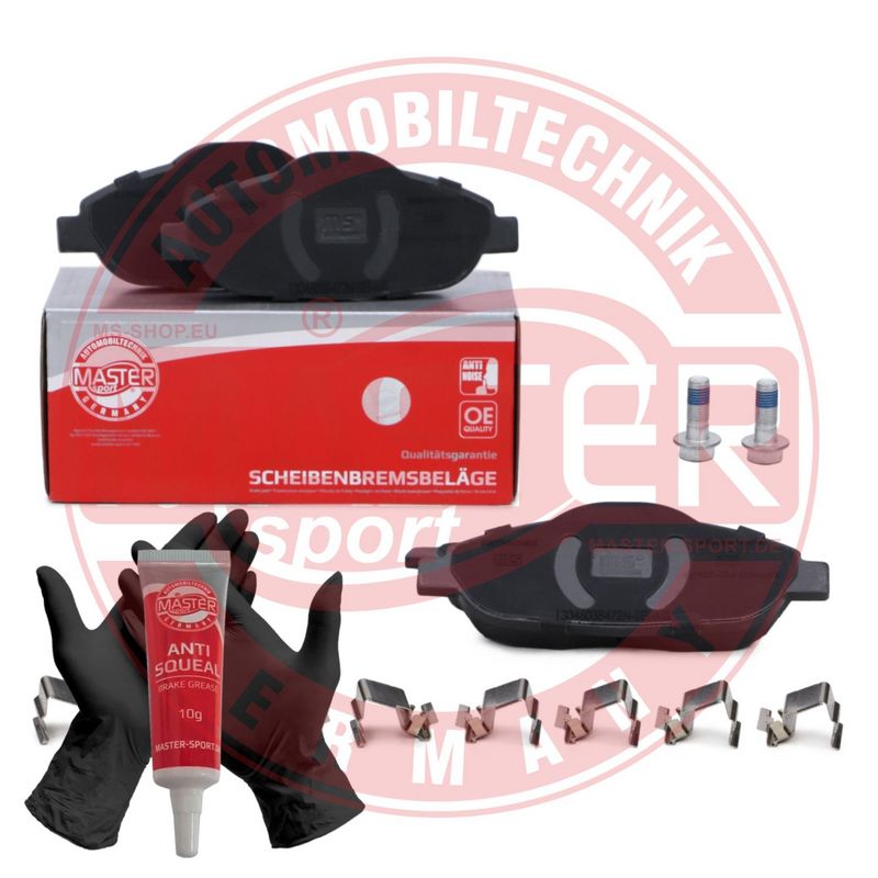 set placute frana,frana disc MASTER SPORT 13046038472N-SET-MS