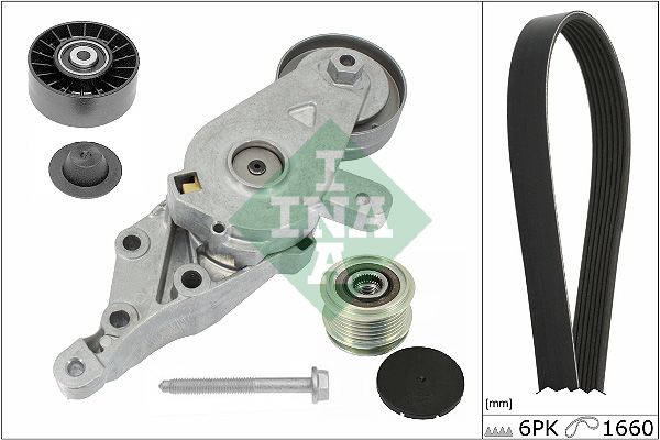 Schaeffler INA hosszbordás szíj készlet 529 0134 10