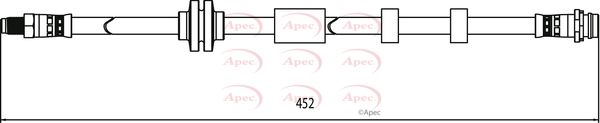 APEC Brake Hose HOS4117
