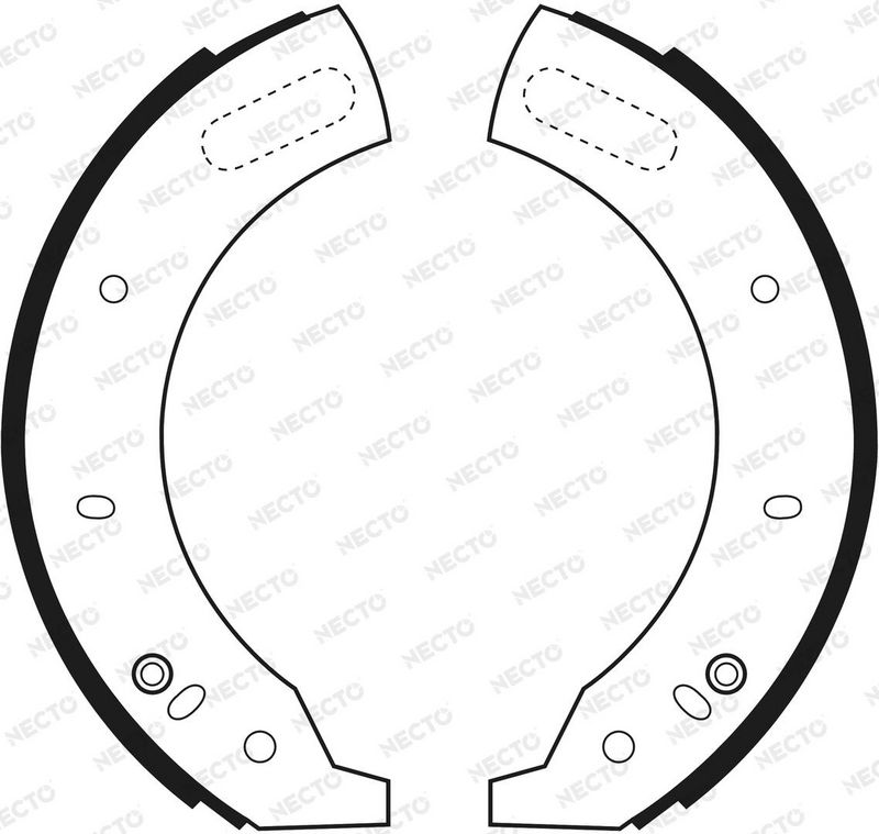 Juego de zapatas de frenos