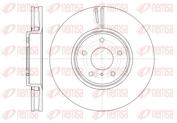 REMSA INFINITI диск тормозной передний 320mm EX/FX/G/M 07-