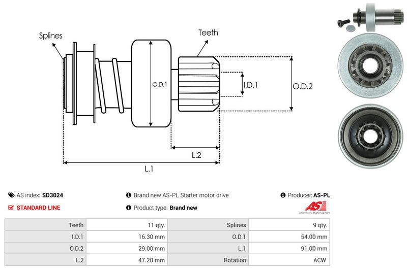 Vabajooks, starter, AS-PL SD3024