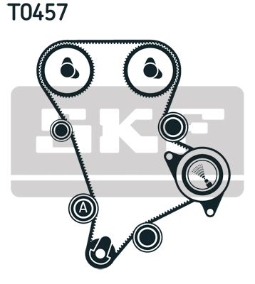 SKF VKMA 94509-2 Timing Belt Kit