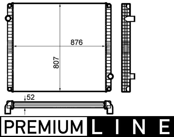 Product Image - Radiateur - CR1916000P - MAHLE