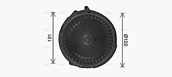 Моторчик печки AVA QUALITY COOLING