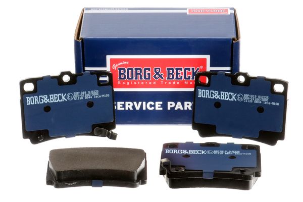 BORG & BECK fékbetétkészlet, tárcsafék BBP1819