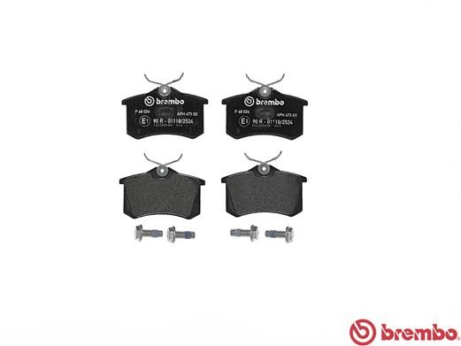 BREMBO P 68 024 Brake Pad Set, disc brake