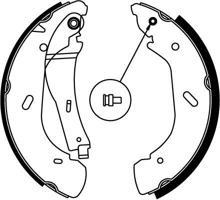 TRW GS8690 Brake Shoe Set