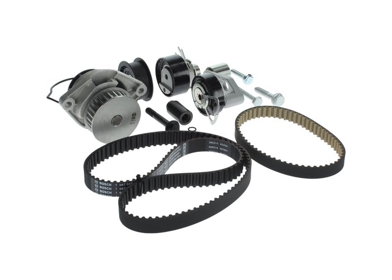 Veepump + hammasrihmakomplekt, BOSCH 1 987 945 357