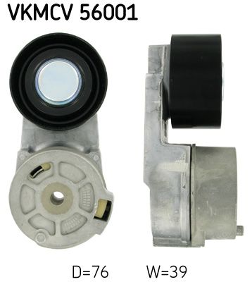 Натяжний ролик, поліклиновий ремінь, Skf VKMCV56001