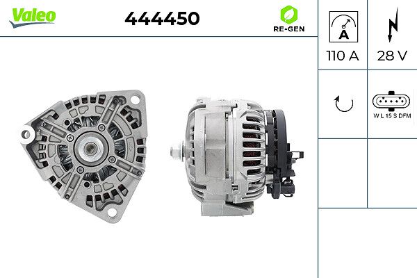Γεννήτρια  VALEO RE-GEN REMANUFACTURED