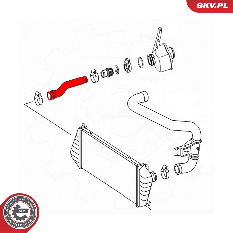 Laadimisõhu voolik, ESEN SKV 43SKV442