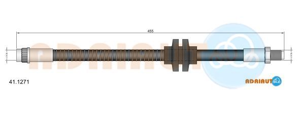 Гальмівний шланг, Adriauto 41.1271