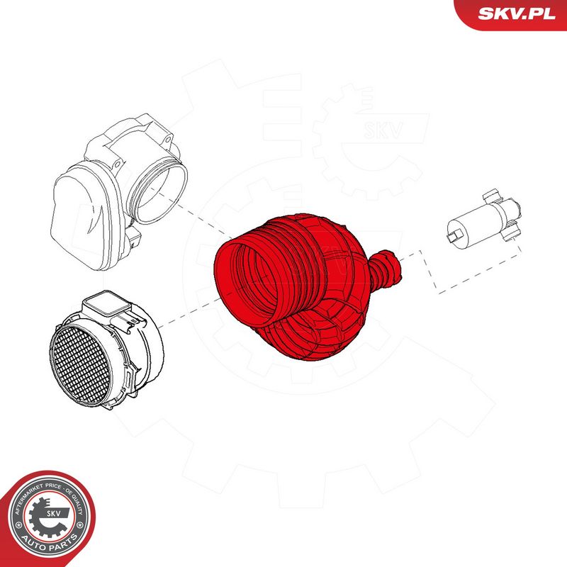 Õhutoru, õhufilter, ESEN SKV 24SKV475