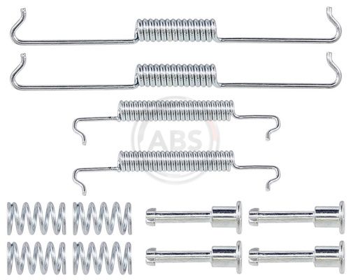 Комплект приладдя, колодка стоянкового гальма, A.B.S. 0041Q